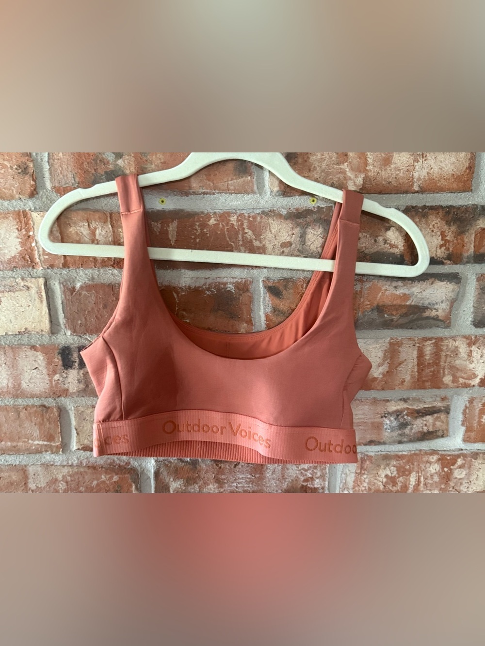 Outdoor Voices Russet orange Sports Bra - Picture 4 of 7